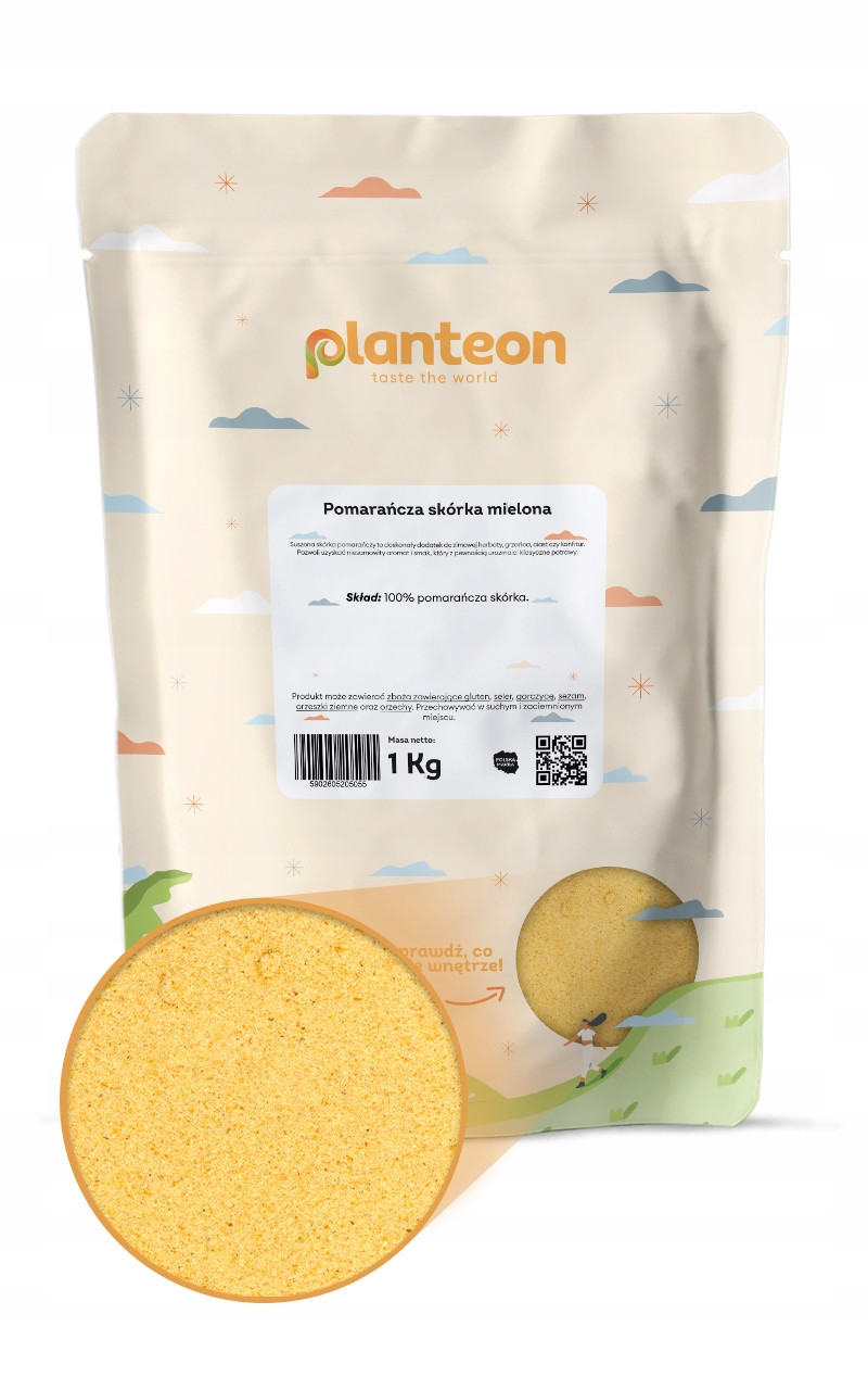 Pomeranč mletá kůra 1 kg