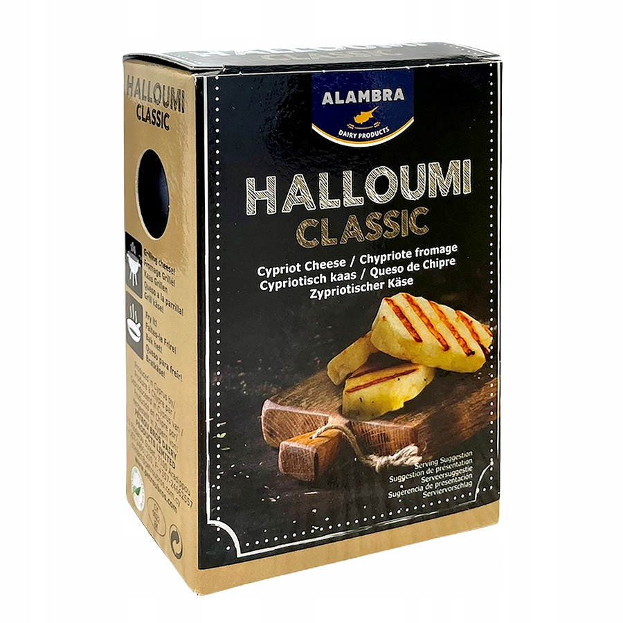 Halloumi sýr na grilování Alambra 10 kusů 180 g.