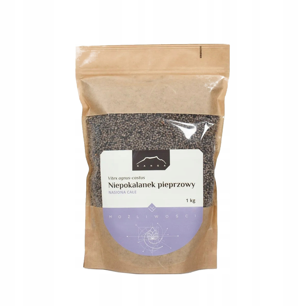 Neposkvrněný Vitex agnus semena celá 1000 g