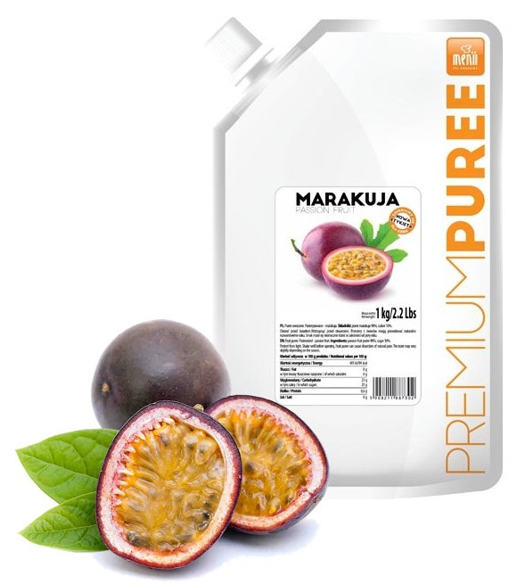 Premium Pyré Marakuja Pyré Ovocná Passion Fruit Dezerty Nápoje Zmrzlina Dorty