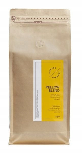 Káva zrnková Coffee Journey Yellow Blend 1 kg