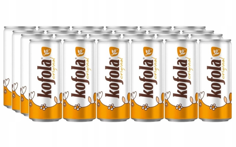 24× Sycený nápoj Kofola 330 ml