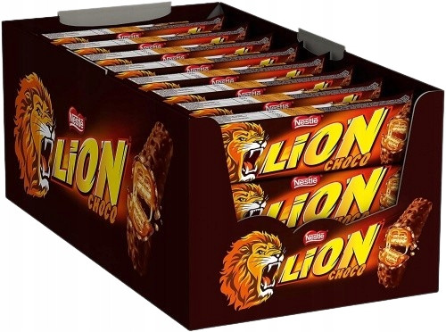 Lion čokoládová Tyčinka 42g/40 kartonů