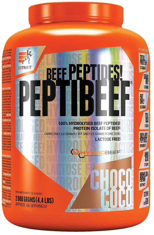 EXTRIFIT Peptibeef čokoláda kokos 2000 g