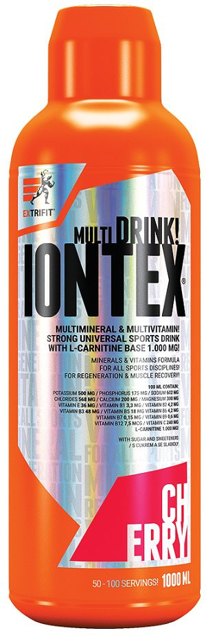 EXTRIFIT Iontex Regeneration Višeň 1000 ml