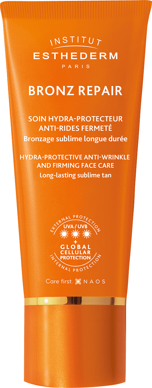 INSTITUT ESTHEDERM BRONZ REPAIR Protivráskový opalovací krém (na obličej) pro silné slunce 50 ml