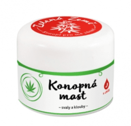 ZELENÁ ZEMĚ Konopná mast na svaly a klouby 12 ml
