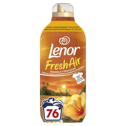 LENOR Aviváž, Fresh Air Tropical Sunset, 76 praní, 1.06 l