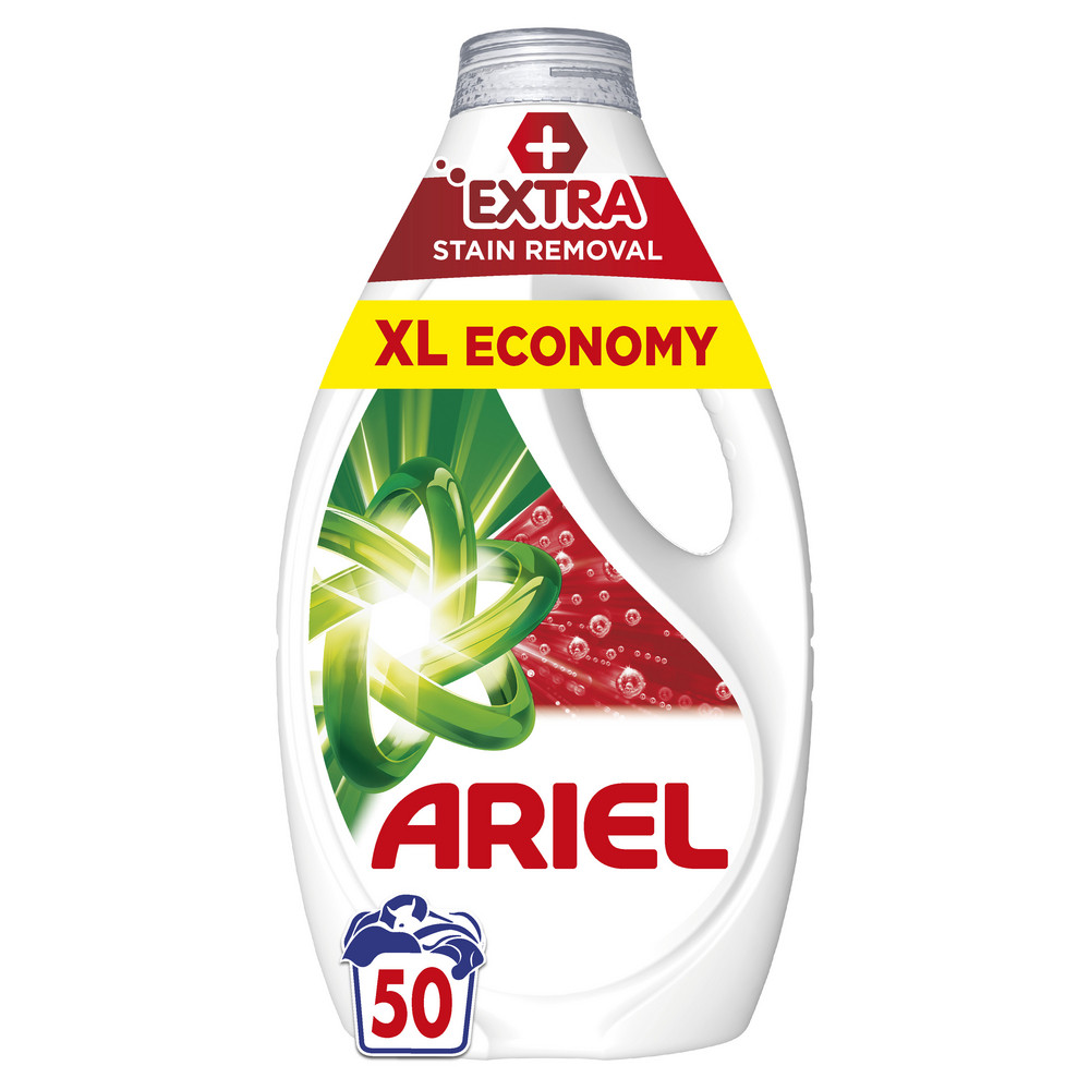 ARIEL Tekutý prací prostředek, extra stain removal, 50 dávek 2.25 l