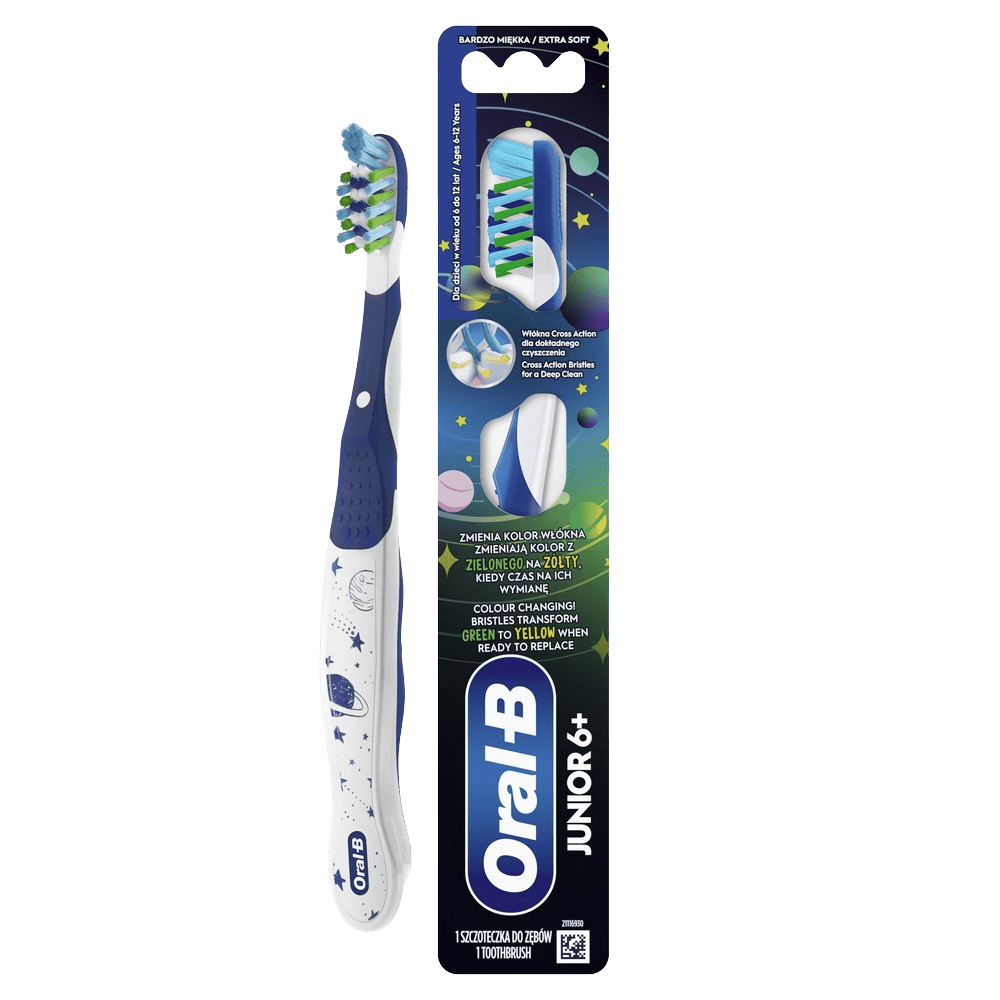 ORAL-B Junior Manuální zubní kartáček, Extra měkká vlákna
