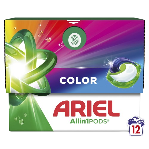ARIEL Allin1 PODS, kapsle na praní, 12 ks