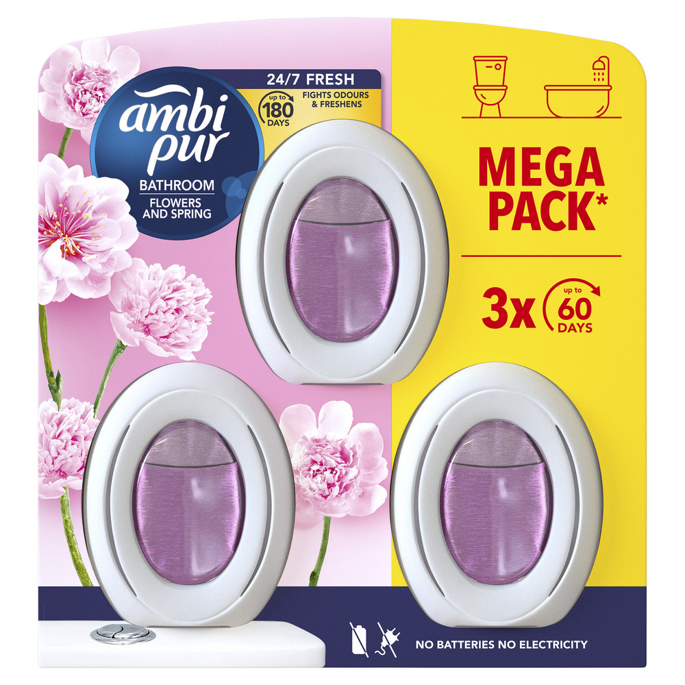 AMBIPUR Bathroom Flowers and Spring 24 ml