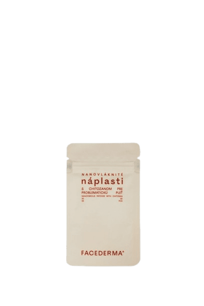 FACEDERMA ANTI-AKNÉ Nanovlákenné náplasti s chitosanem pro problematickou pleť 30 ks