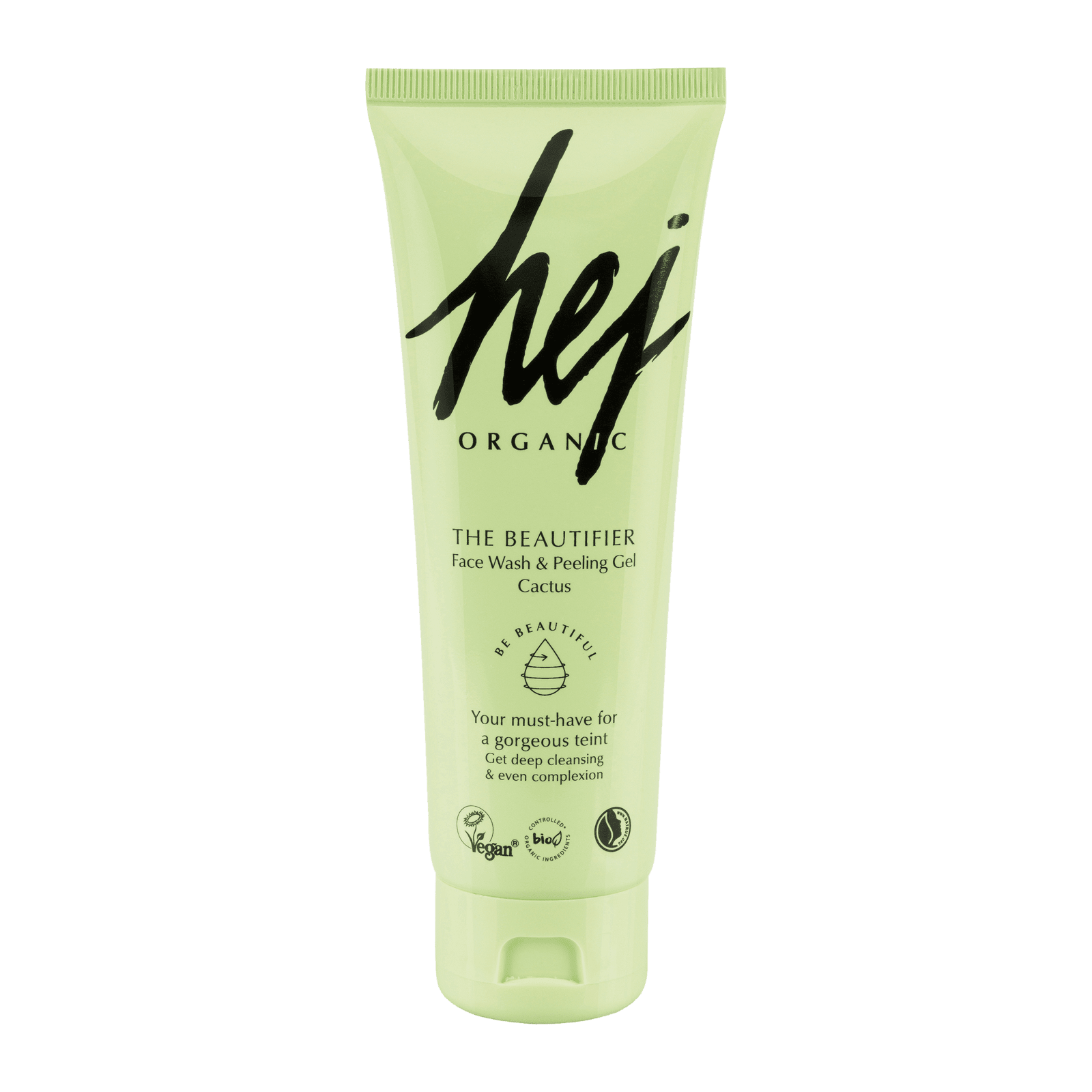 HEJ ORGANIC Čistící gel a peeling v jednom s kaktusem 125 ml