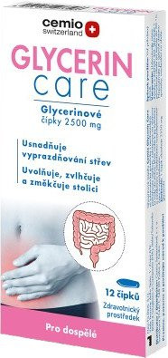 CEMIO GLYCERIN care 2500 mg 12 ks
