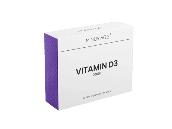 MINUS AGE Vitamin D3, 90 kapslí