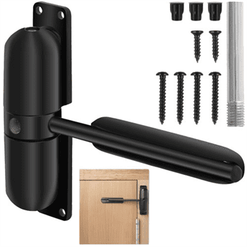 Zavírač dveří a bran 40-60 kg černá Malatec 25075