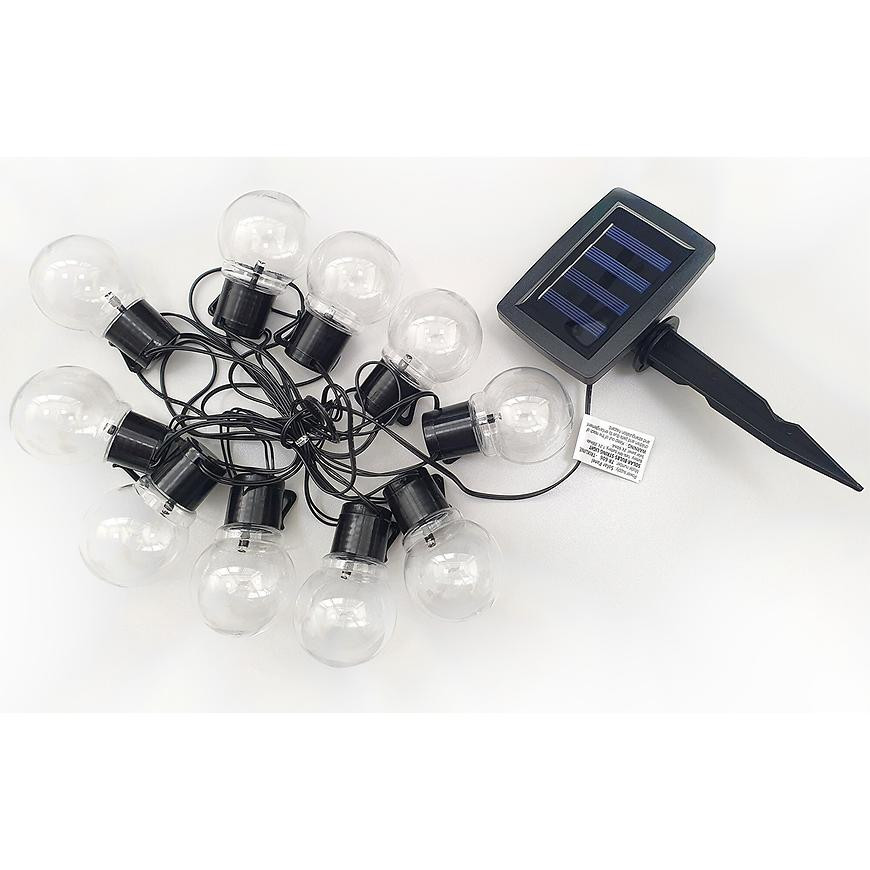 Dekorativní 10x LED solární řetěz 2m IP44 TRIXLINE