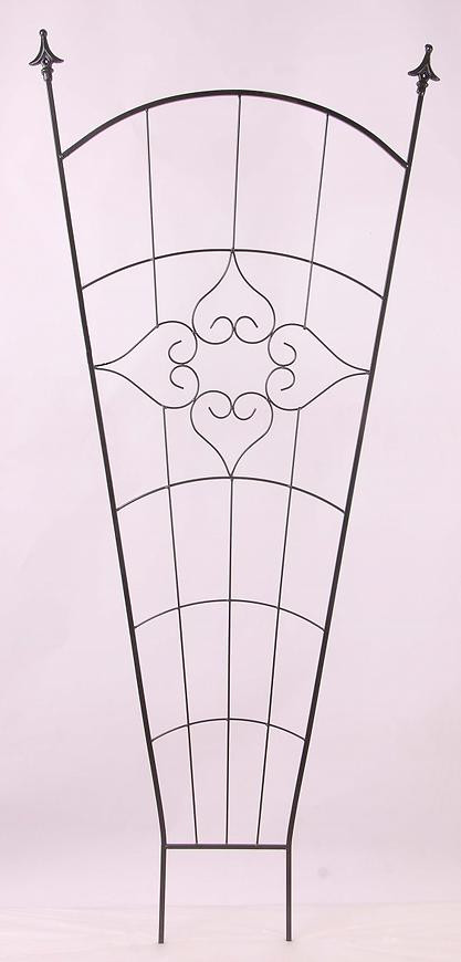 Zdobená mřížová opora pro rostliny 180x74cm