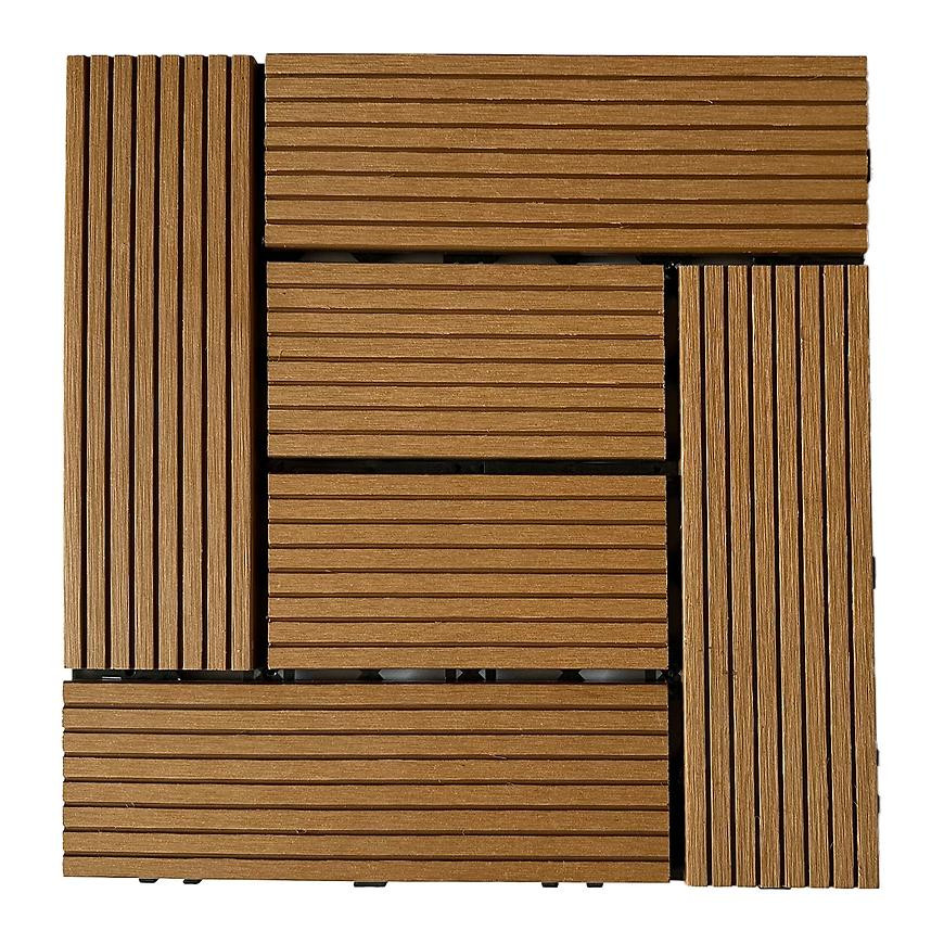 Terasová dlaždice WPC teak 300X300