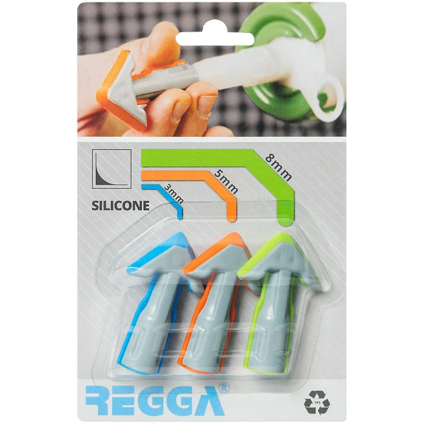 Aplikační špičky na silikon Regga 3,5,8 mm oblé