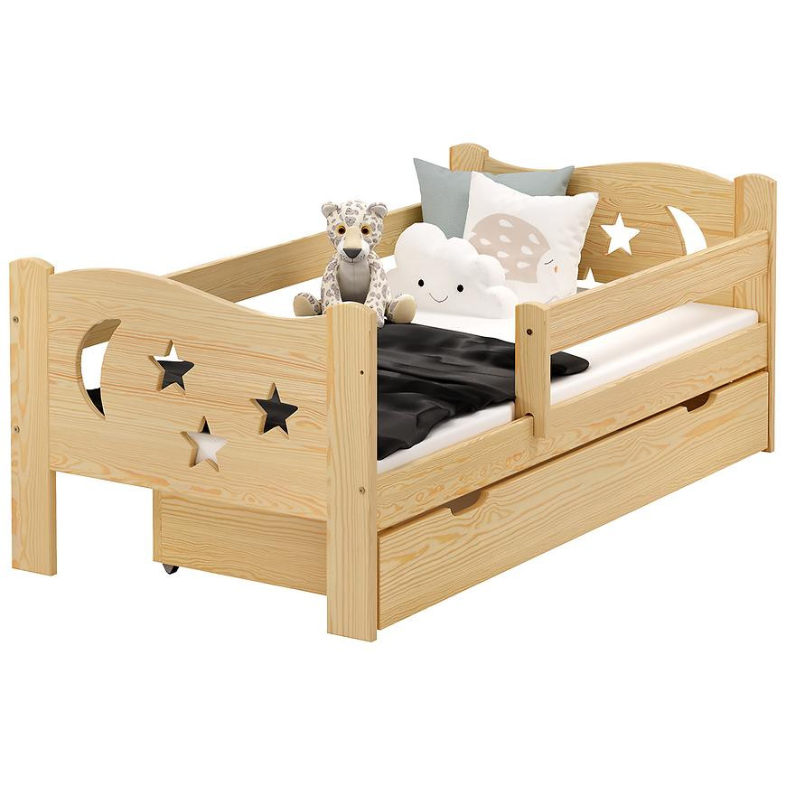 Postel Mikołaj 80x160 borovice mat