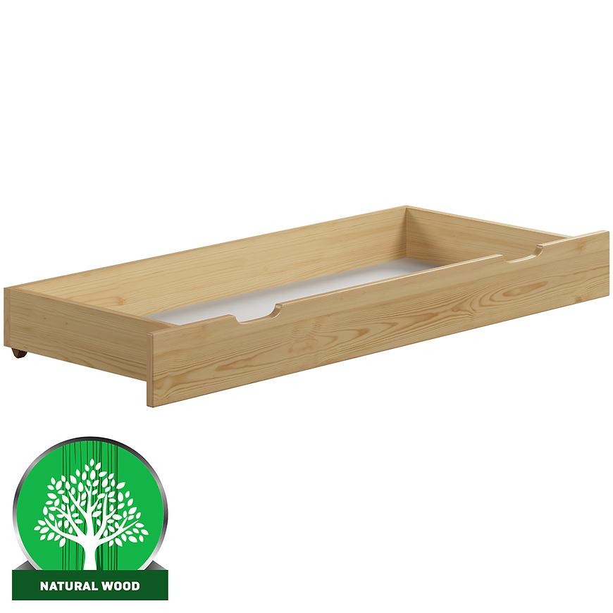 Šuplík pod postel Mikołaj 70x160 borovice