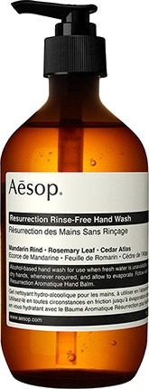 Aesop Bezoplachový dezinfekční sprej na ruce (Resurrection Rinse) 500 ml