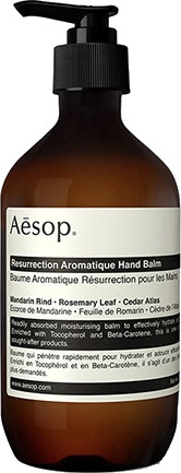 Aesop Hydratační balzám na ruce s rostlinnými výtažky (Resurrection Aromatique Hand Balm) 500 ml s pumpičkou
