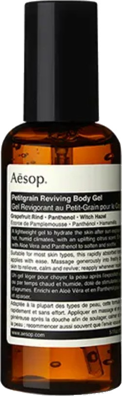 Aesop Regenerační tělový gel po opalování (Petitgrain Reviving Body Gel) 150 ml
