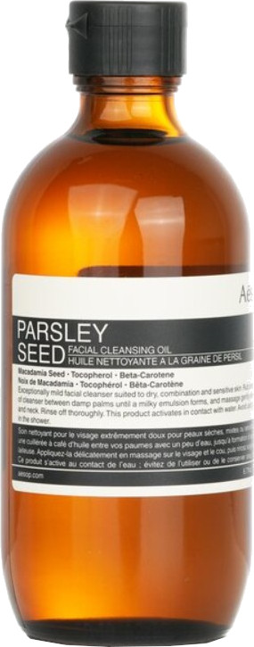 Aesop Jemný čisticí olej s antioxidanty Parsley Seed (Facial Cleansing Oil) 200 ml