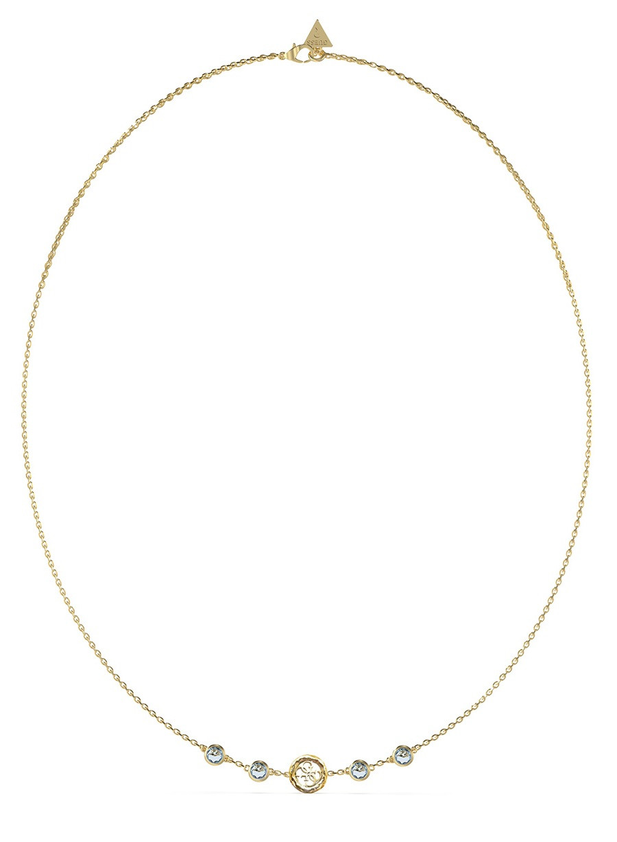 Guess Luxusní pozlacený náhrdelník Petra JUBN05097JWYGAQT/U