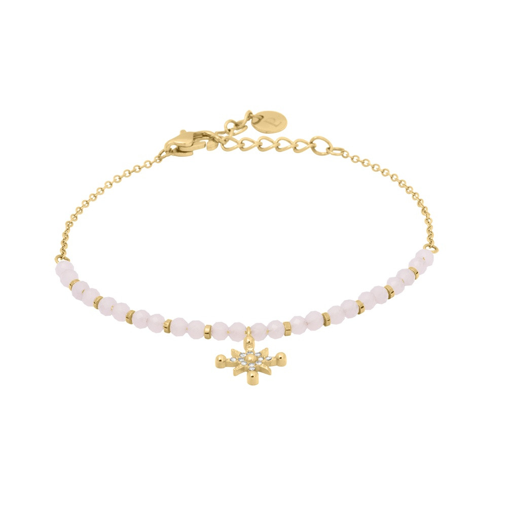 Pierre Lannier Něžný dámský pozlacený náramek Antharea BJ25A5261