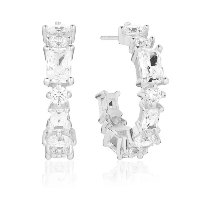 Sif Jakobs Stříbrné náušnice s kubickými zirkony Ivrea SJ-E12312-CZ