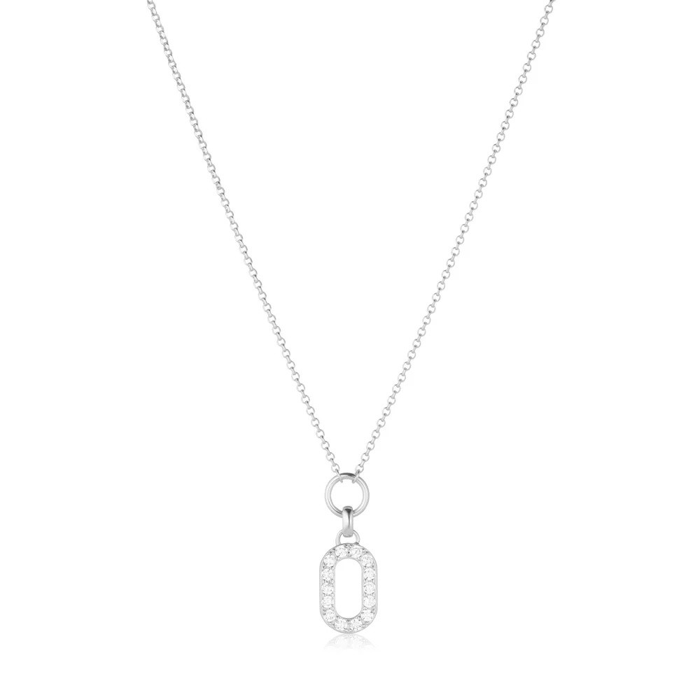 Sif Jakobs Okouzlující stříbrný náhrdelník s kubickými zirkony Capizzi SJ-N42230-CZ