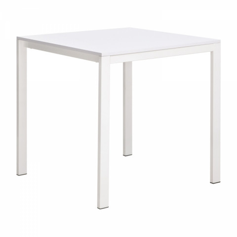 Jídelní stůl BISTRO 75x75 bílý 3001 Idea