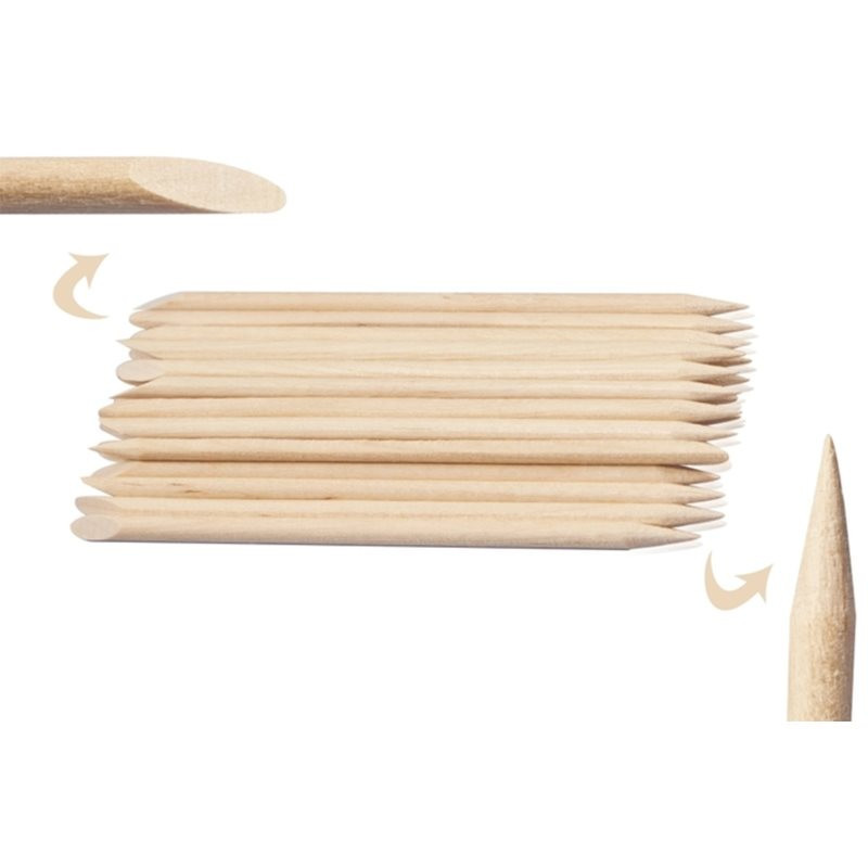 NANI Nails Orange sticks nástroj na úpravu nehtového lůžka 10 ks