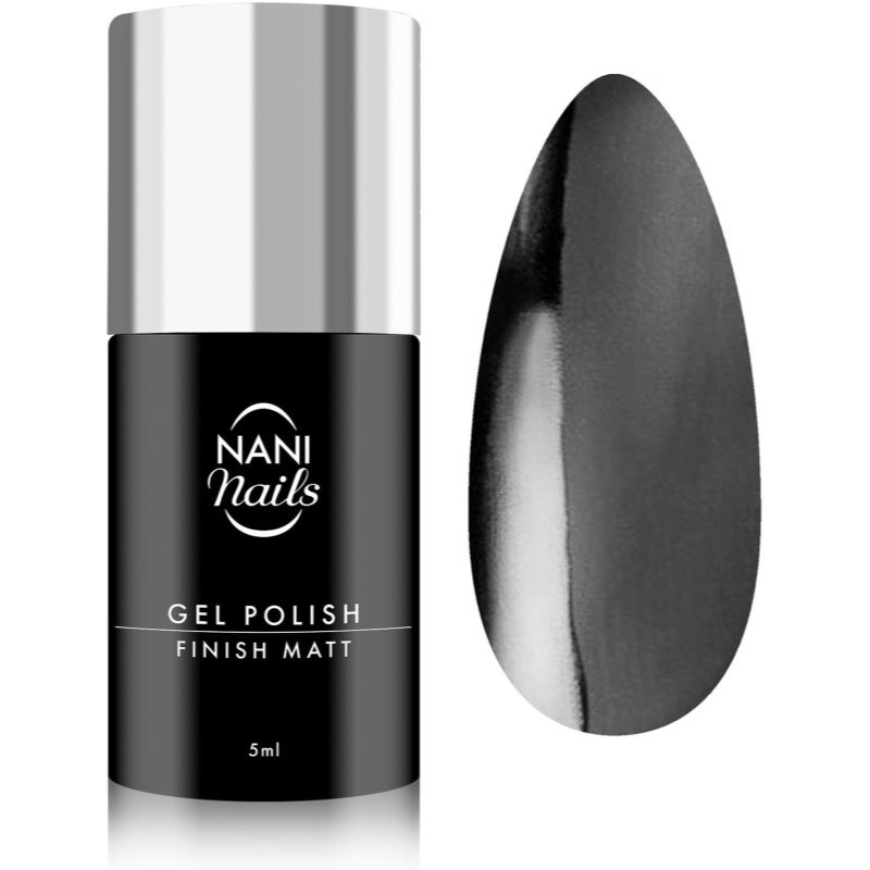 NANI Nails Finish Matt vrchní gelový lak pro matný vzhled 5 ml