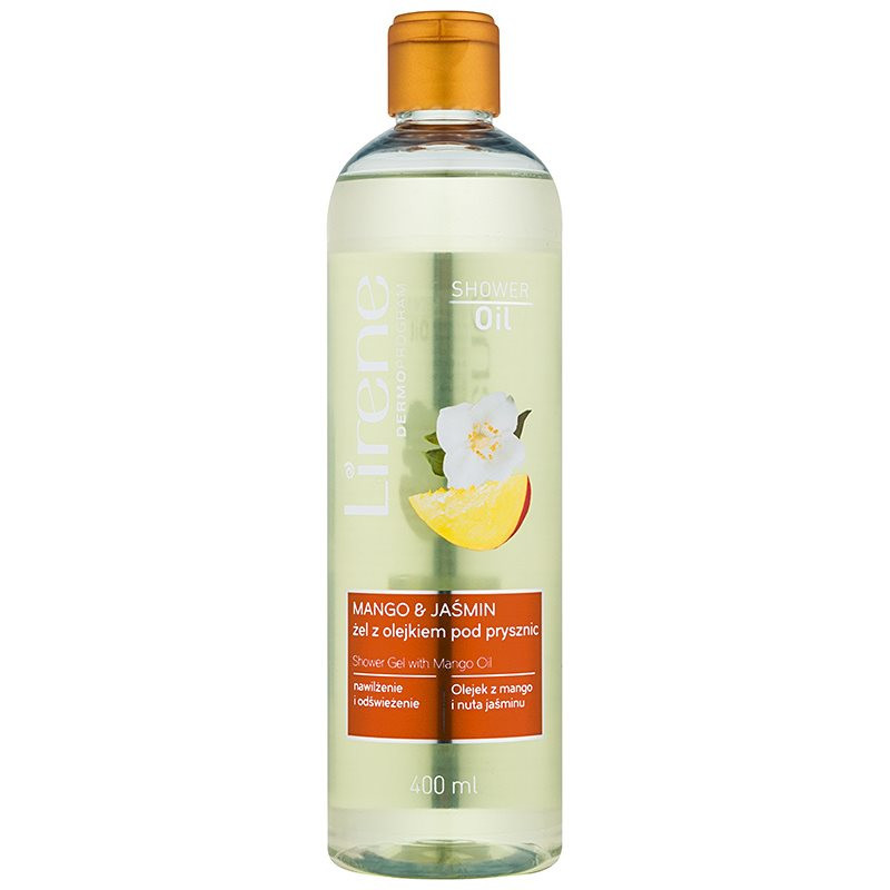 Lirene Shower Oil Mango and Jasmine sprchový olej s hydratačním účinkem 400 ml