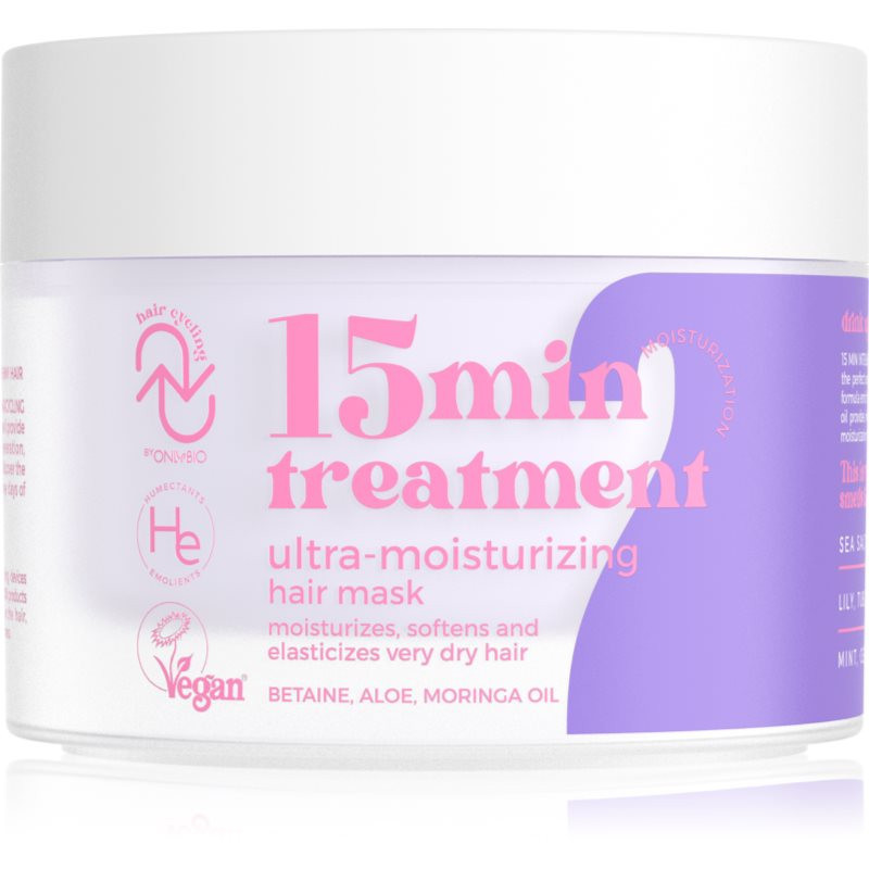 OnlyBio Hair Cycling Hydration hloubkově hydratační maska na vlasy 280 ml