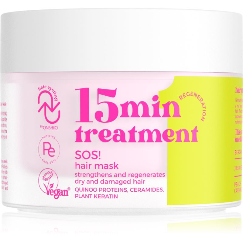 OnlyBio Hair Cycling Regeneration intenzivní regenerační maska pro suché a poškozené vlasy 280 ml