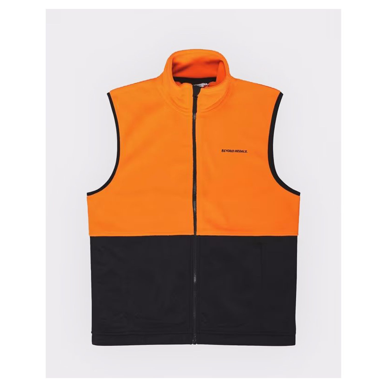 vesta BEYOND MEDALS - Fleece Vest Orange (ORANGE) velikost: M