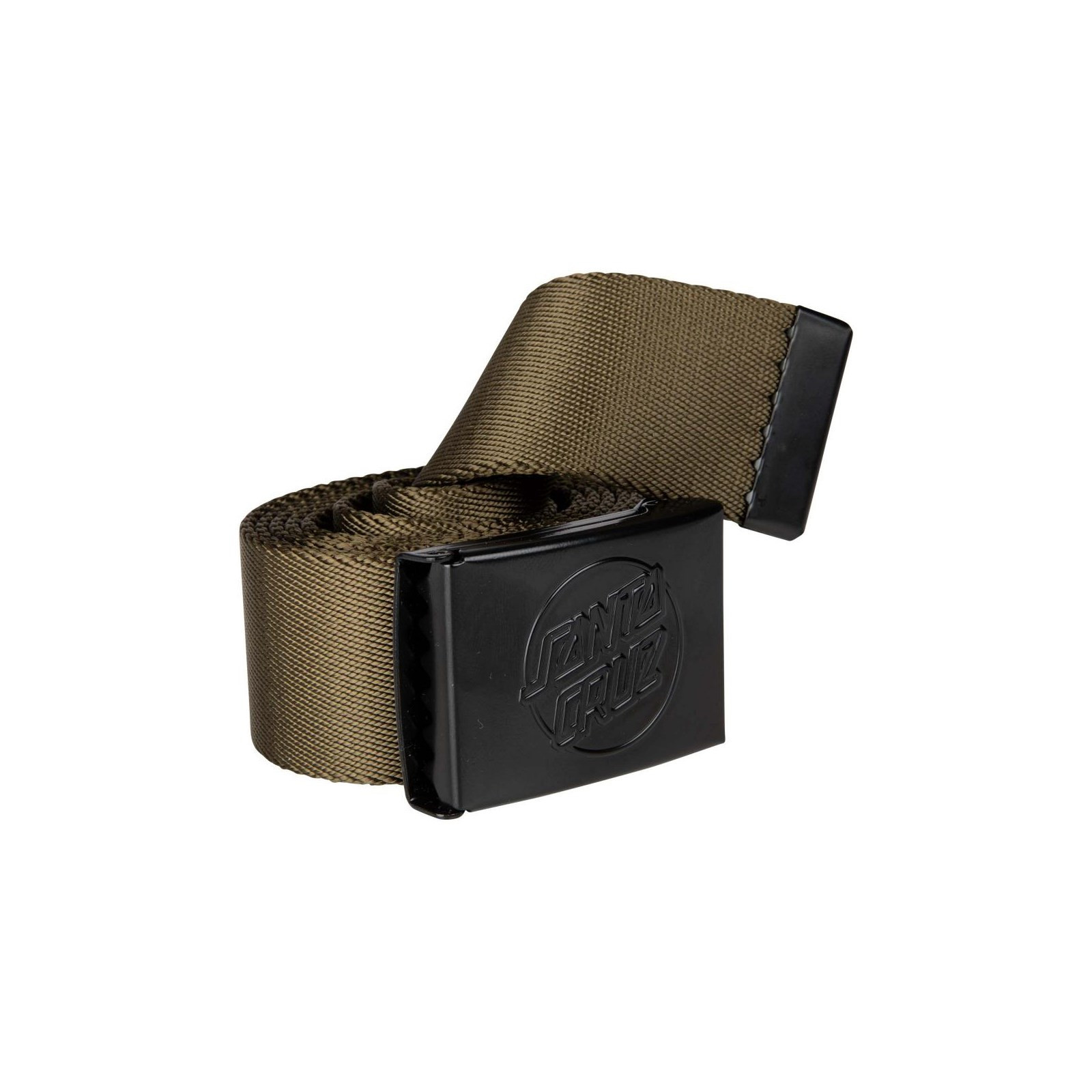 pásek SANTA CRUZ - Opus Dot Emboss Belt Uniform Green (UNIFORM GREEN) velikost: OS