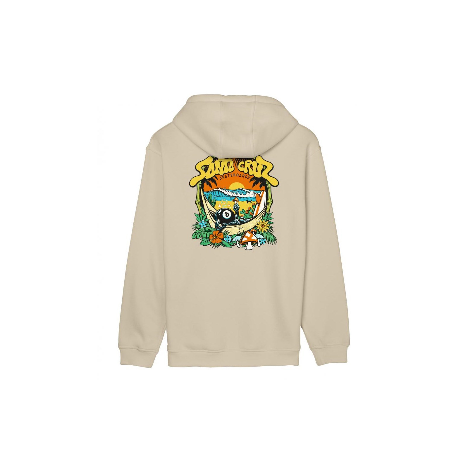 mikina SANTA CRUZ - Winkowski 8Baller Trip Hood Blond Wood (BLOND WOOD)