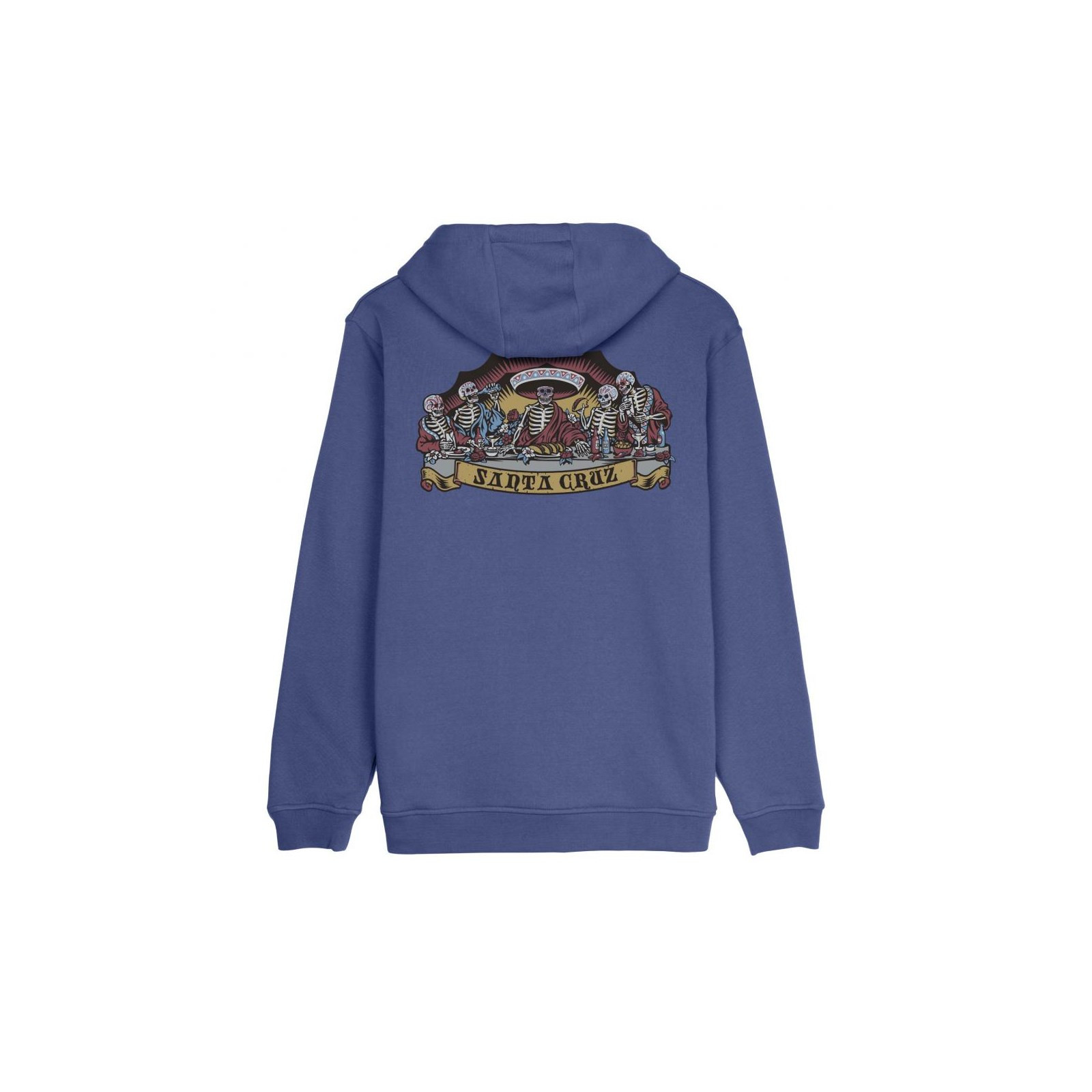 mikina SANTA CRUZ - Guzman Scroll Front Hood Navy Dusk (NAVY DUSK)
