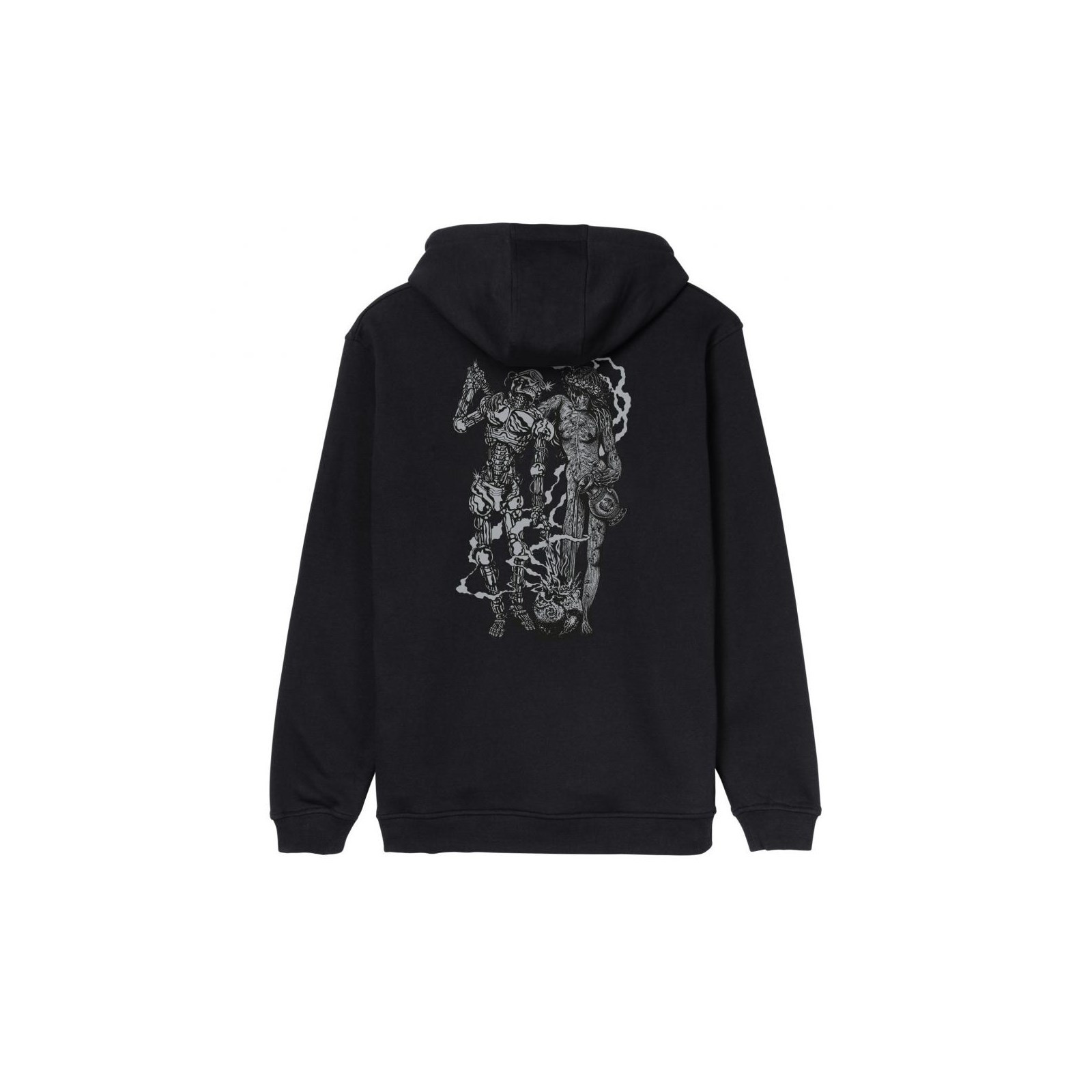 mikina SANTA CRUZ - Wooten Duo Zip Hood Black (BLACK)