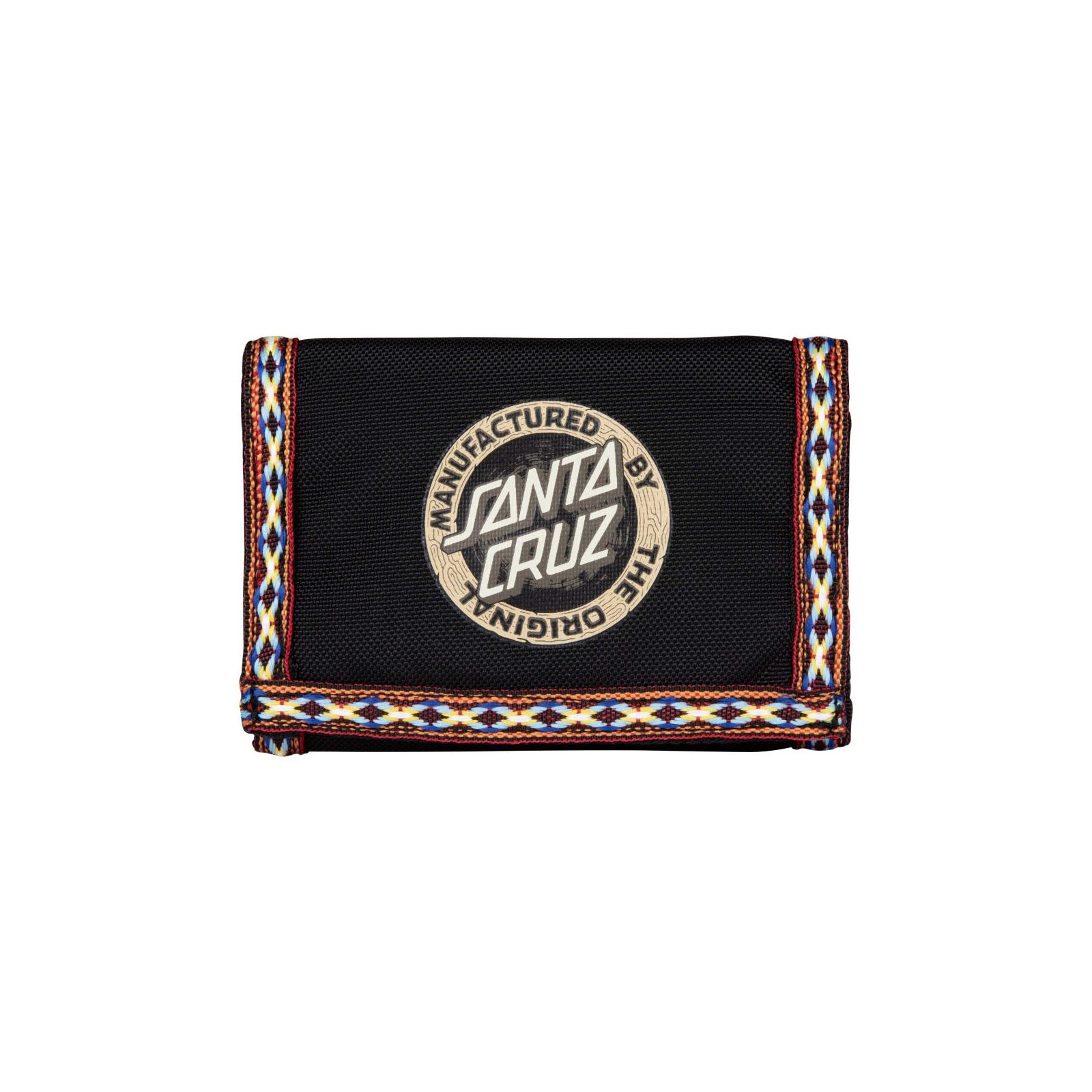 peněženka SANTA CRUZ - Carved MFG Wallet Black (BLACK)