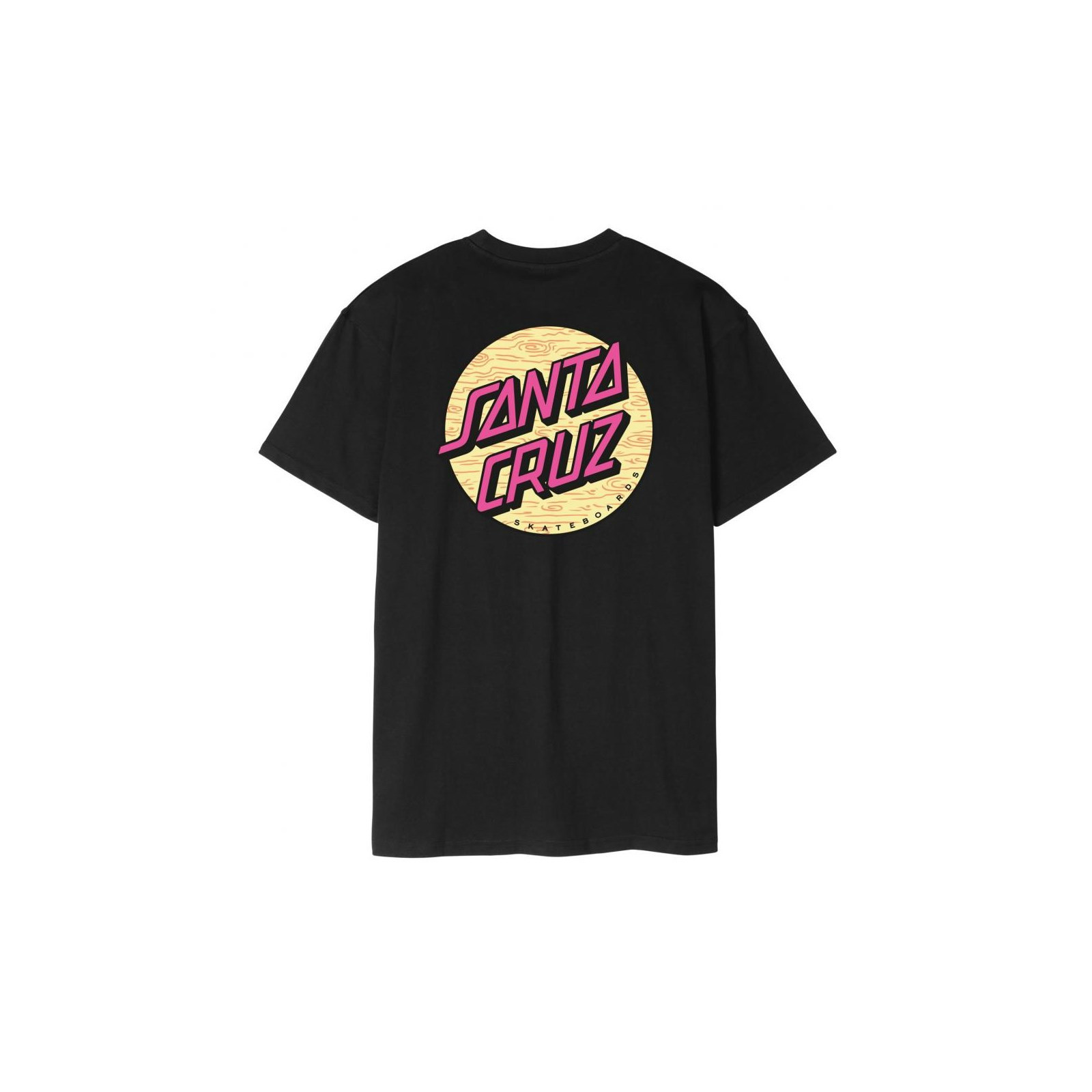 triko SANTA CRUZ - Wagon Dot Chest T-Shirt Black (BLACK)