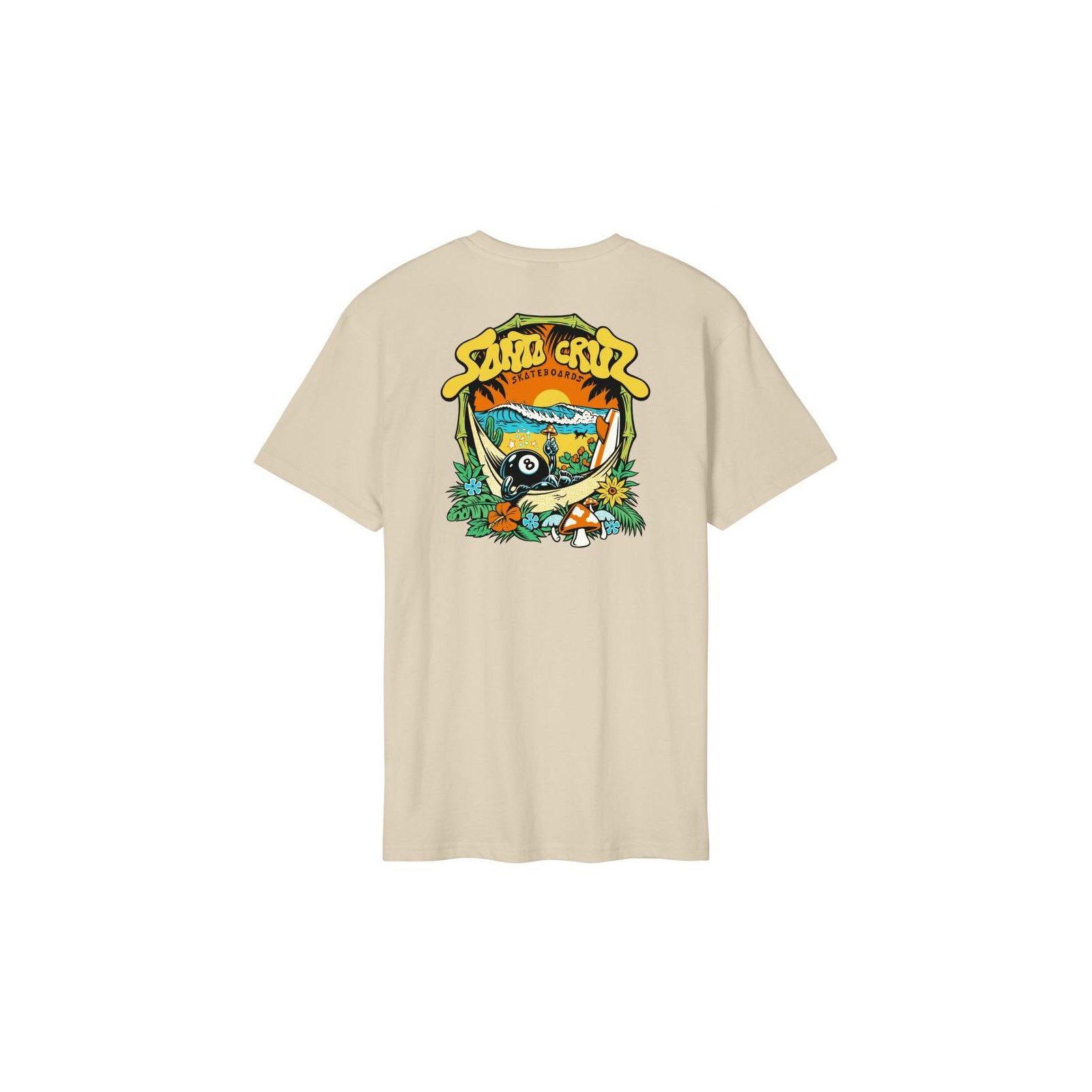 triko SANTA CRUZ - Winkowski 8Baller Trip T-Shirt Blond Wood (BLOND WOOD)