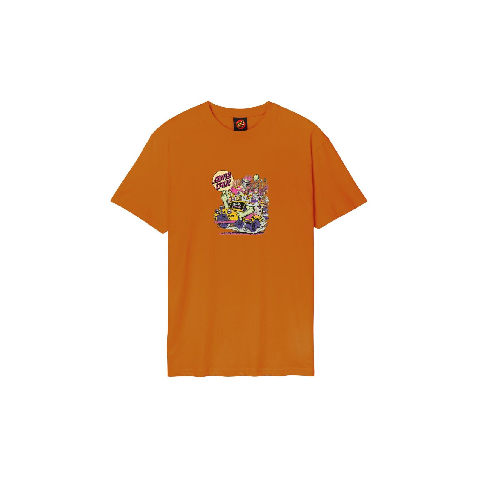 triko SANTA CRUZ - Johnson Beast Wagon T-Shirt Amber (AMBER)